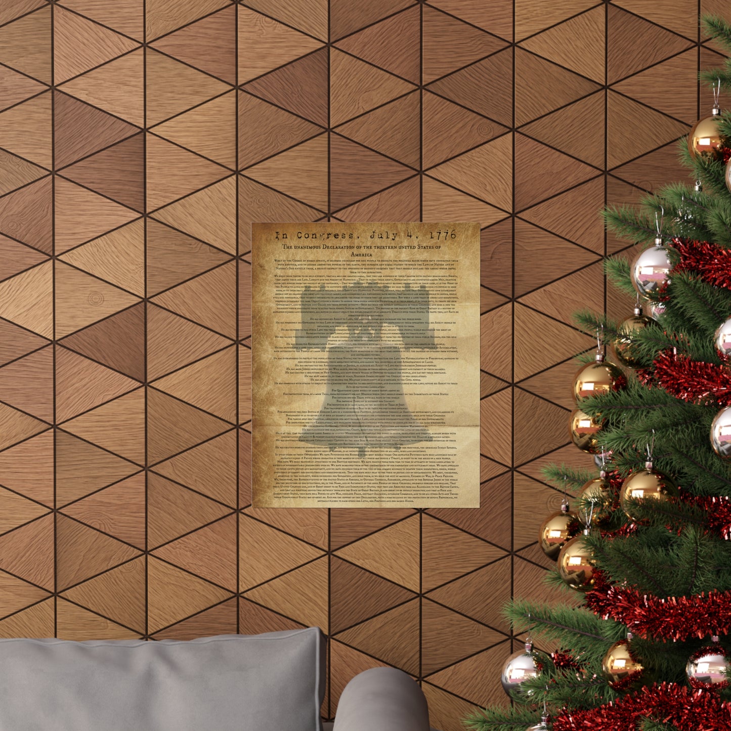 Declaration of Independence: Premium Matte Vertical Posters