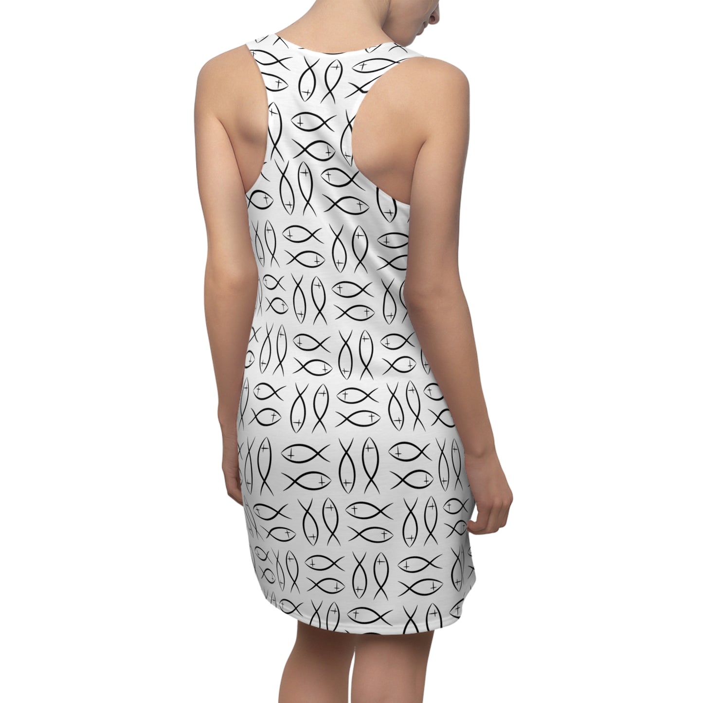 WFS Women's Cut & Sew Racerback Dress (AOP)
