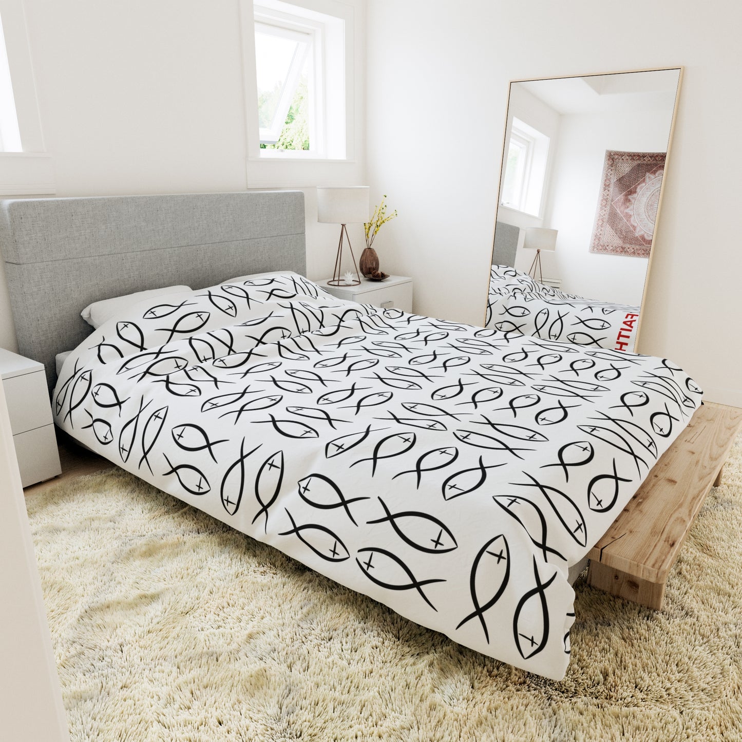 FAITH Duvet Cover