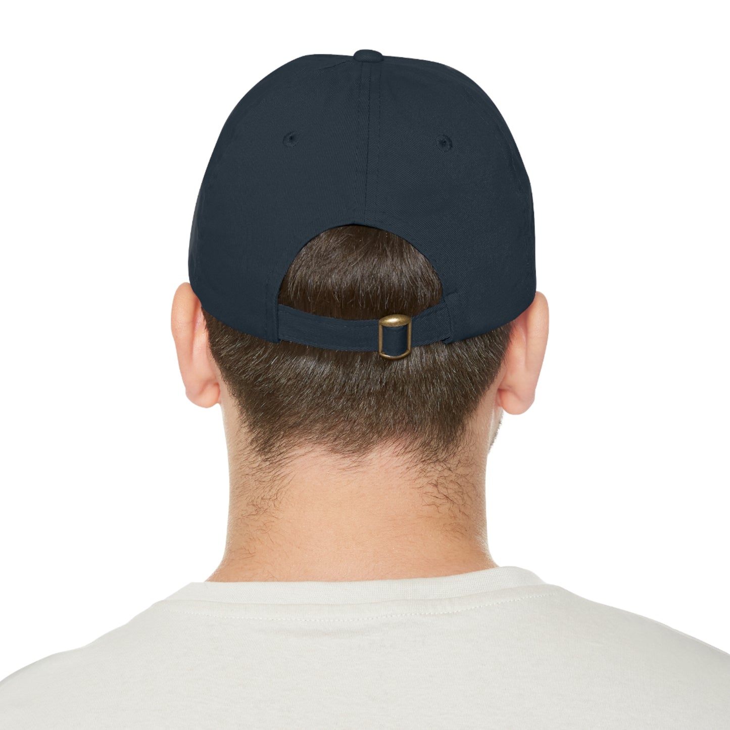 WFS Eagle Dad Hat with Leather Patch (Round)