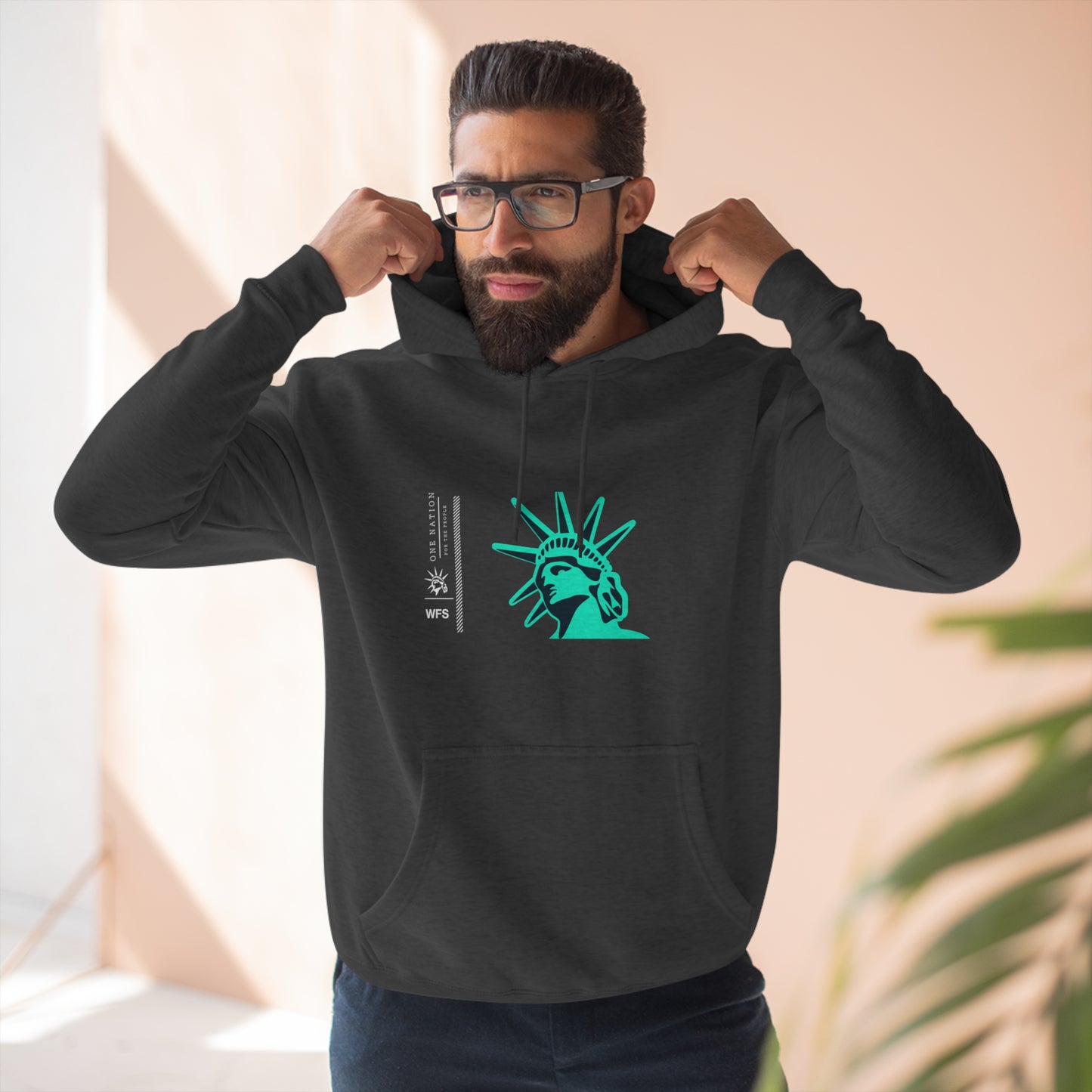 WFS Liberty Stamp Unisex Premium Pullover Hoodie