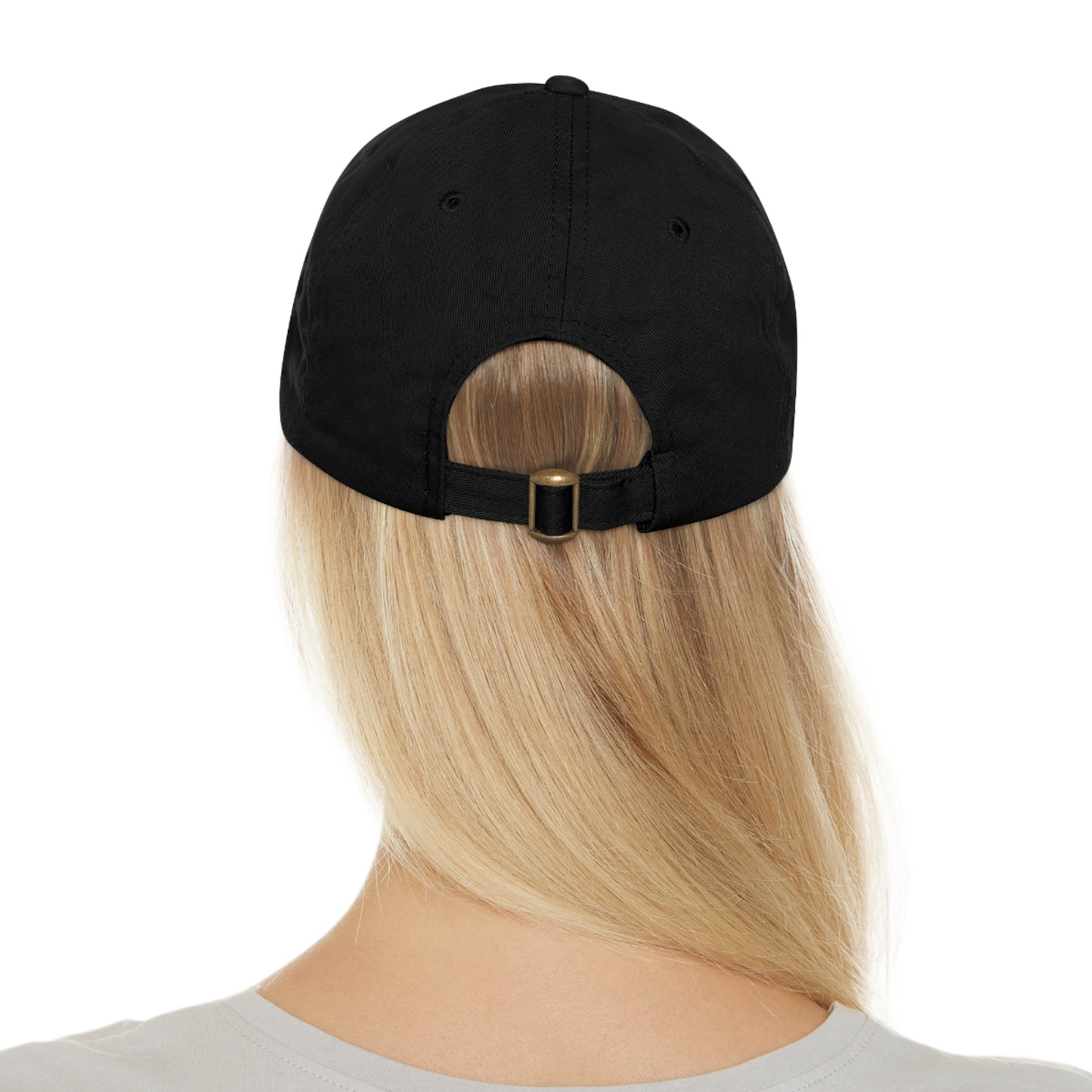 WFS Eagle Dad Hat with Leather Patch (Round)