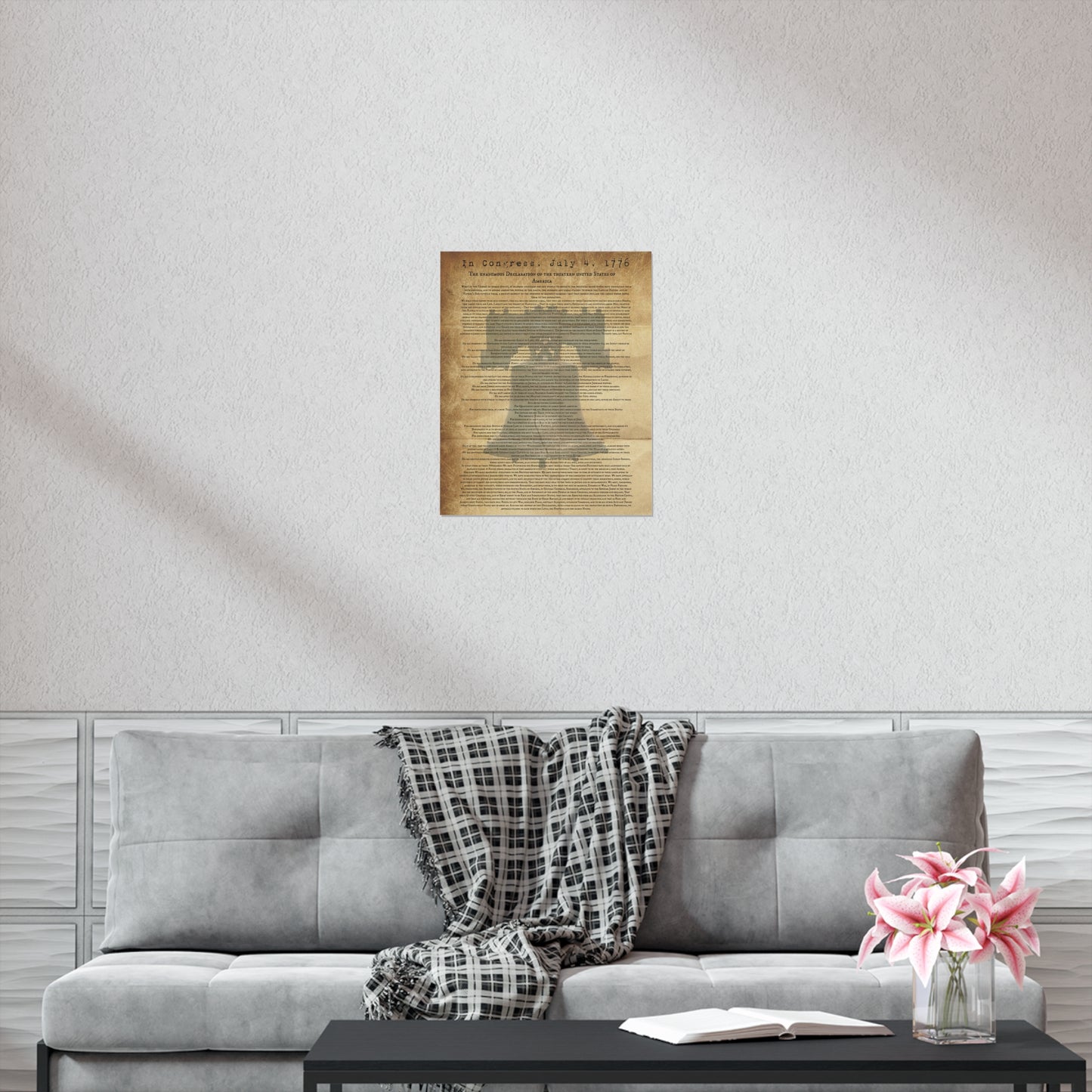 Declaration of Independence: Premium Matte Vertical Posters