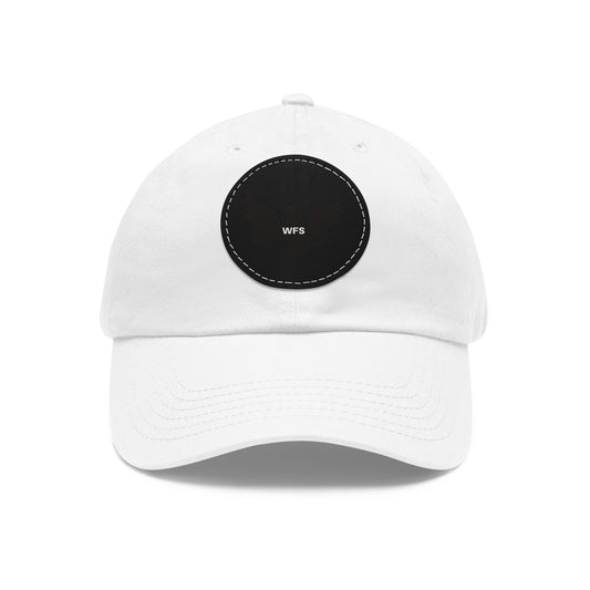 WFS Eagle Dad Hat with Leather Patch (Round)