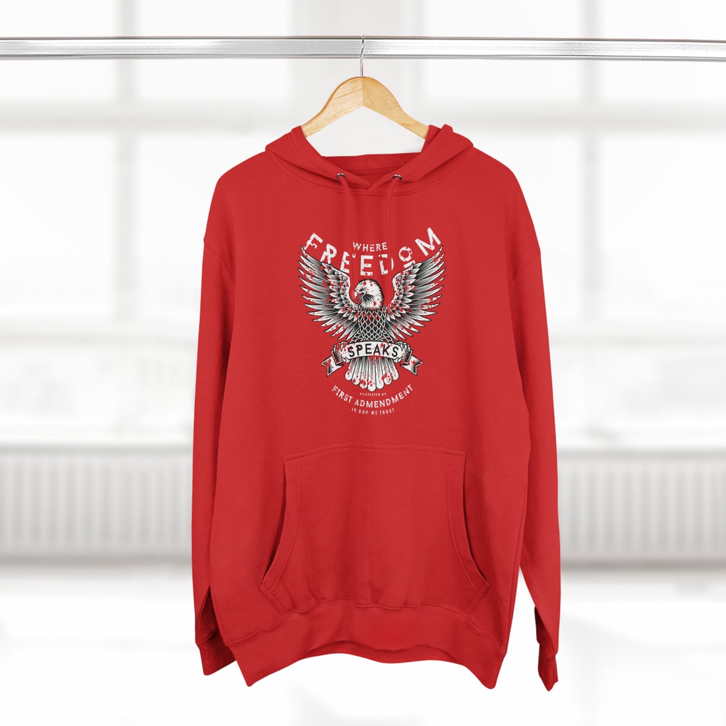 WFS Freedom Eagle Unisex Premium Pullover Hoodie