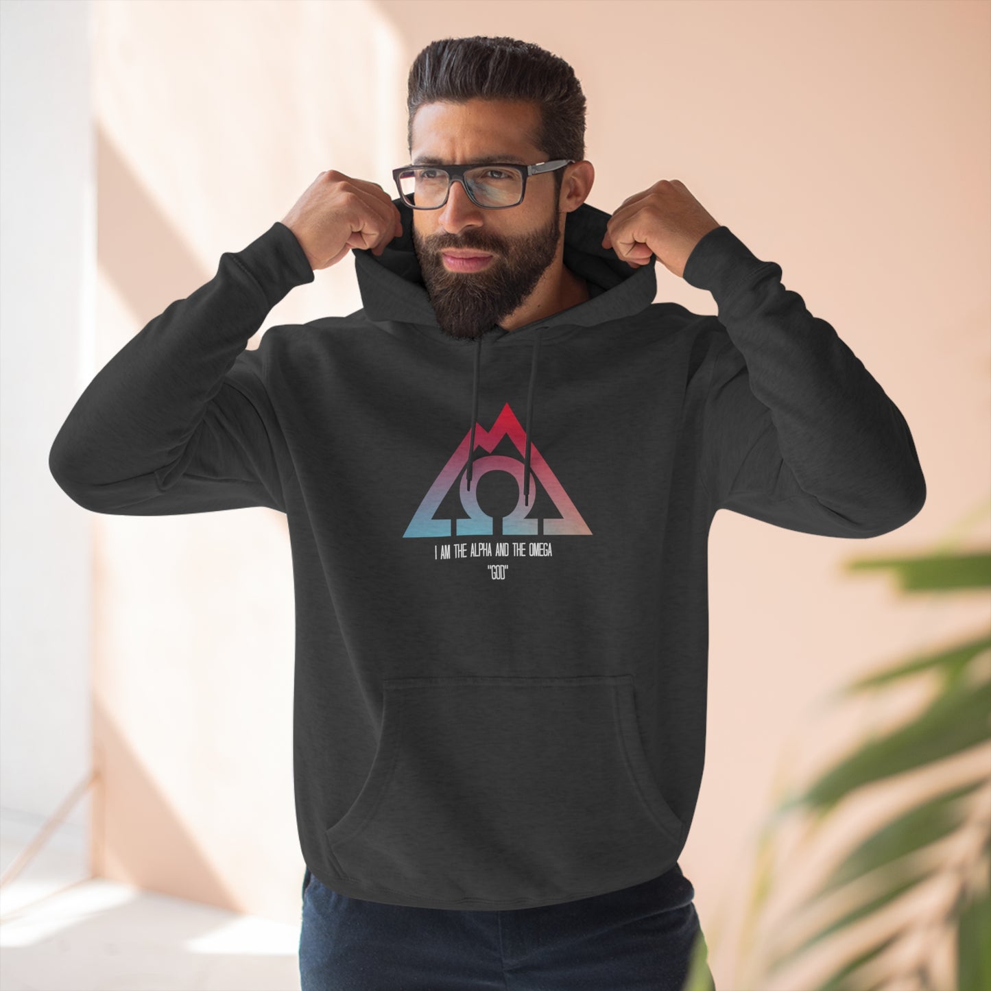 WFS ALPHA OMEGA Unisex Premium Pullover Hoodie