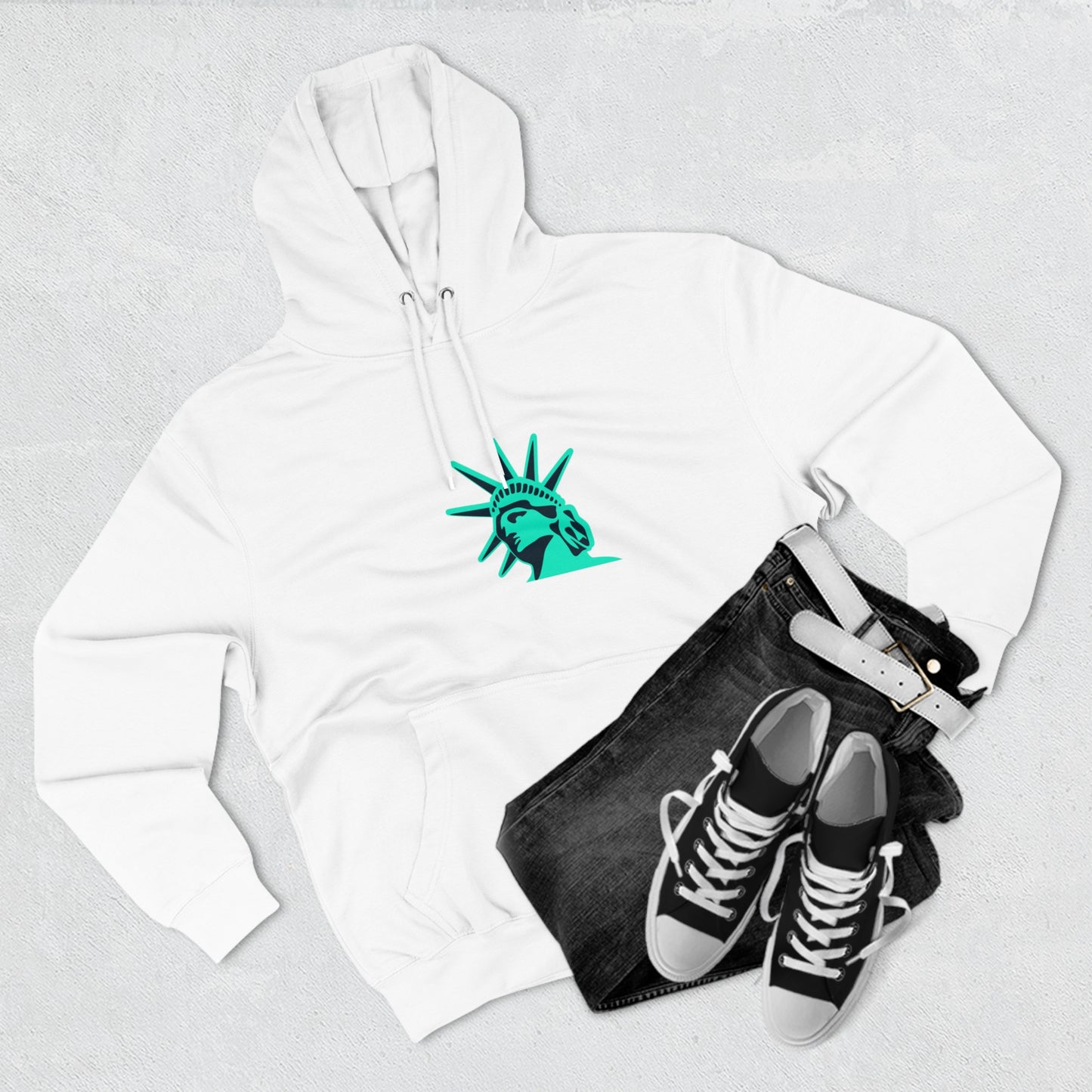 WFS Liberty Stamp Unisex Premium Pullover Hoodie