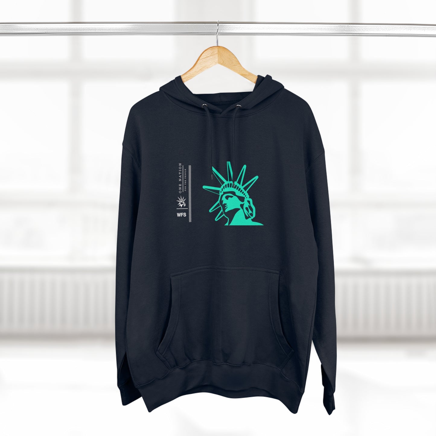 WFS Liberty Stamp Unisex Premium Pullover Hoodie