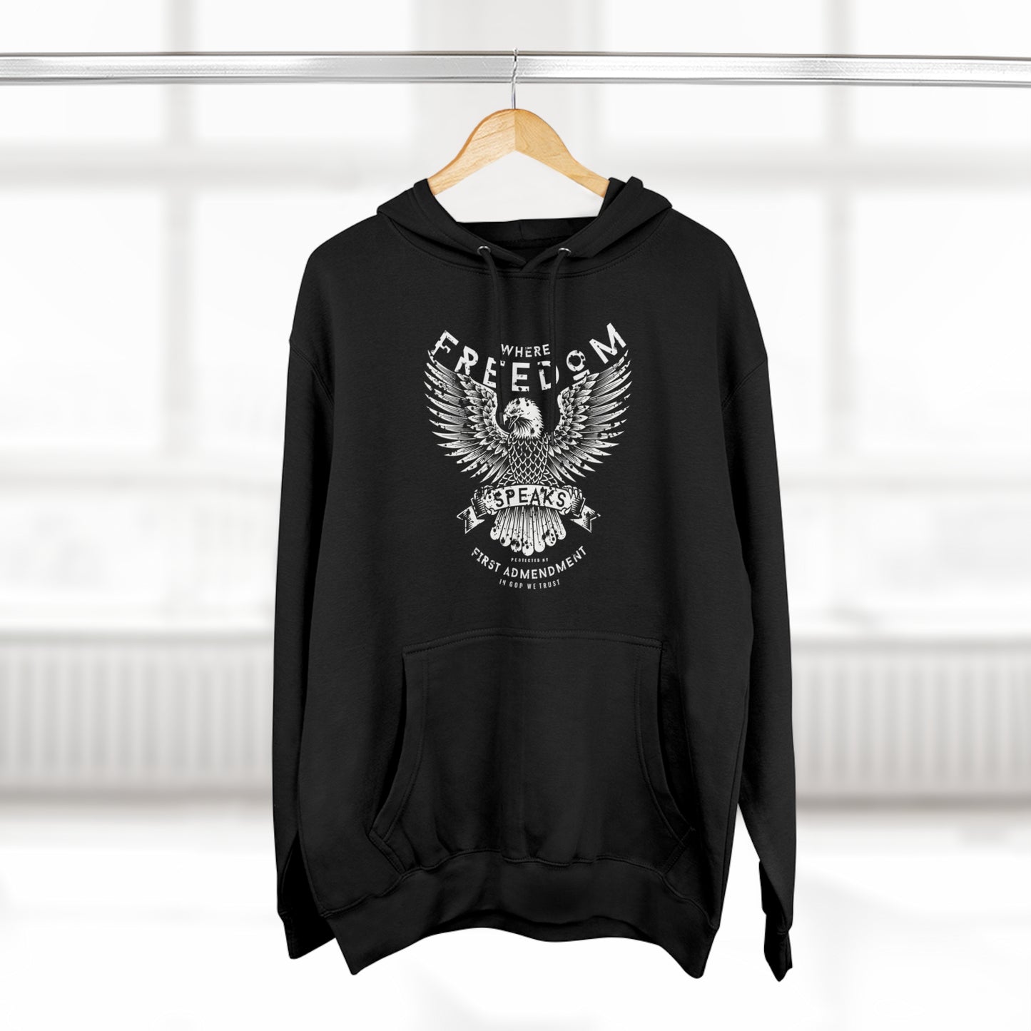WFS Freedom Eagle Unisex Premium Pullover Hoodie