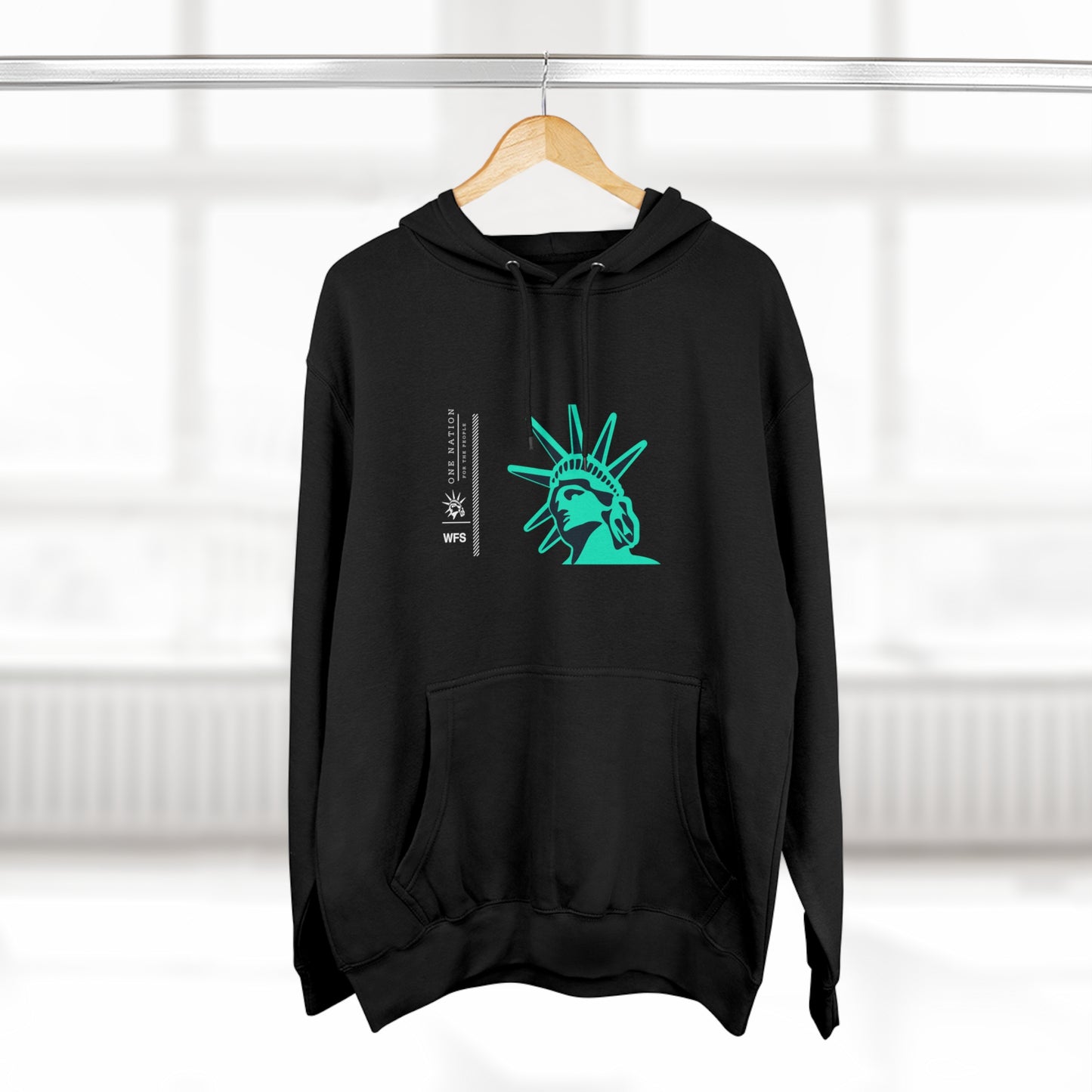 WFS Liberty Stamp Unisex Premium Pullover Hoodie