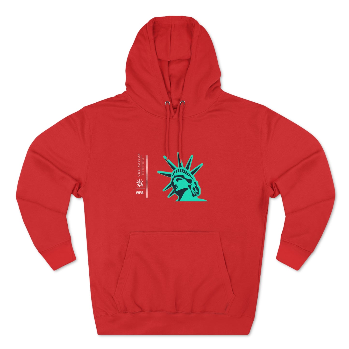 WFS Liberty Stamp Unisex Premium Pullover Hoodie