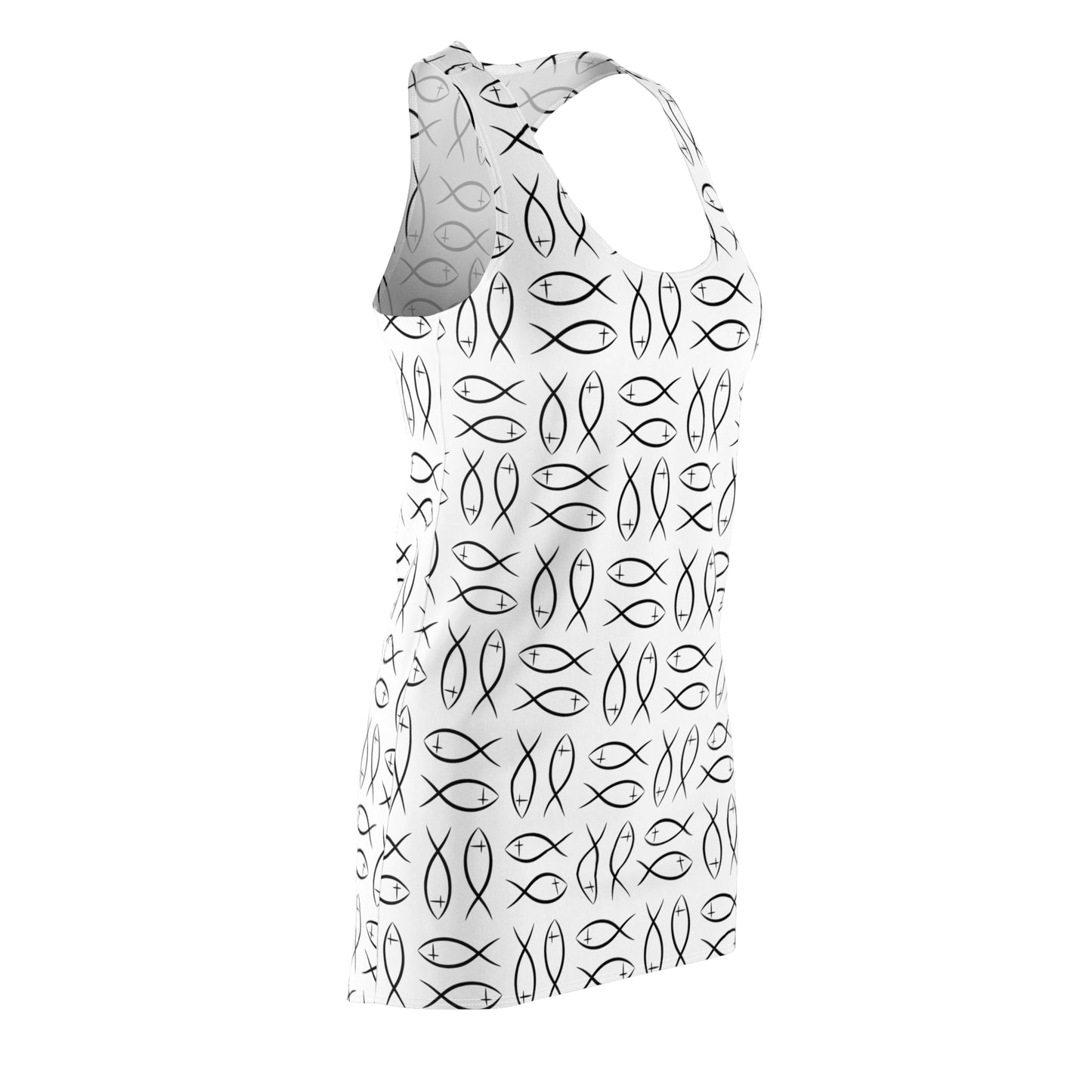 WFS Women's Cut & Sew Racerback Dress (AOP)